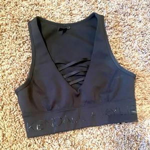 Kendall and Kylie sports bra
